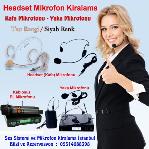 Kablosuz Mikrofon Kiralama  Kablosuz Mikrofon Kiralama